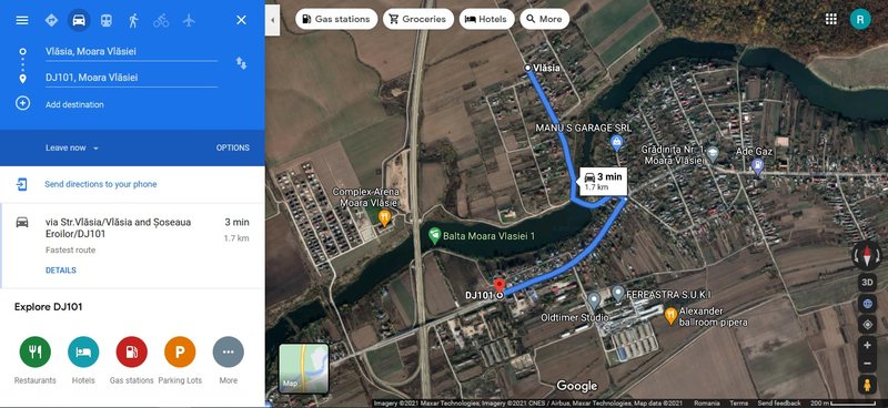 Moara Vlasiei teren 13000 mp, nod A3, proprietar, utilitati, PUZ